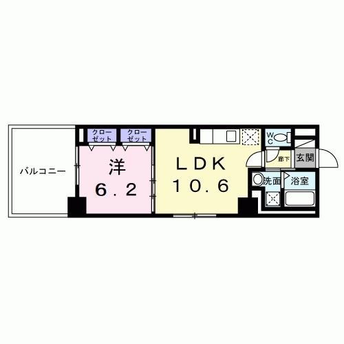 フェルデタワーの間取り