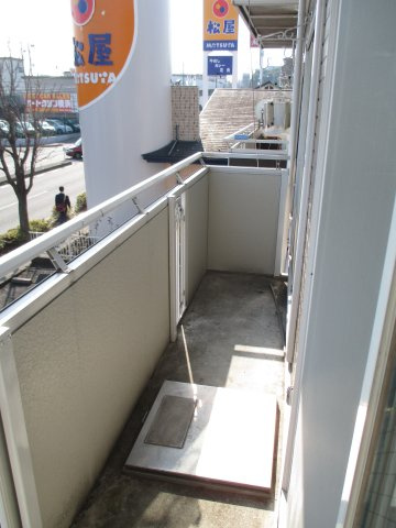 ビラージュ早渕のバルコニー