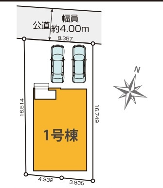 西平井10期の区画図