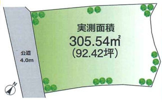 【土地図】 | 木更津市中島　土地　袖ヶ浦駅