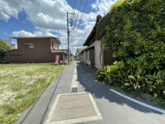 【前面道路含む現地写真】 | 木更津市中島　土地　袖ヶ浦駅