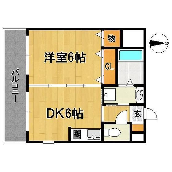 ヴィレッジ21の間取り