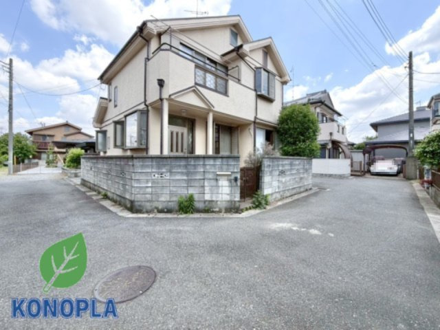【中古戸建】熊谷市肥塚の外観|■外観｜角地に位置しているため風通しが良好で開放感があり、快適な生活環境が整っています♪