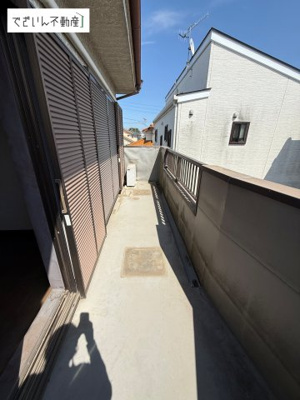 【バルコニー】 | 深谷市小前田　中古住宅   | 現地(2026年5月撮影)