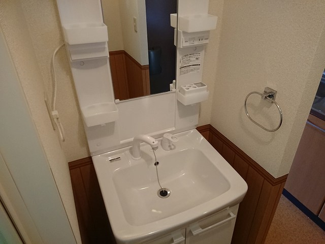 クローバーハウスの洗面所