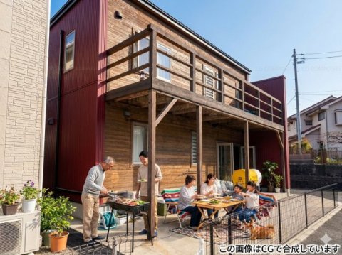 安佐北区三入南二丁目の外観