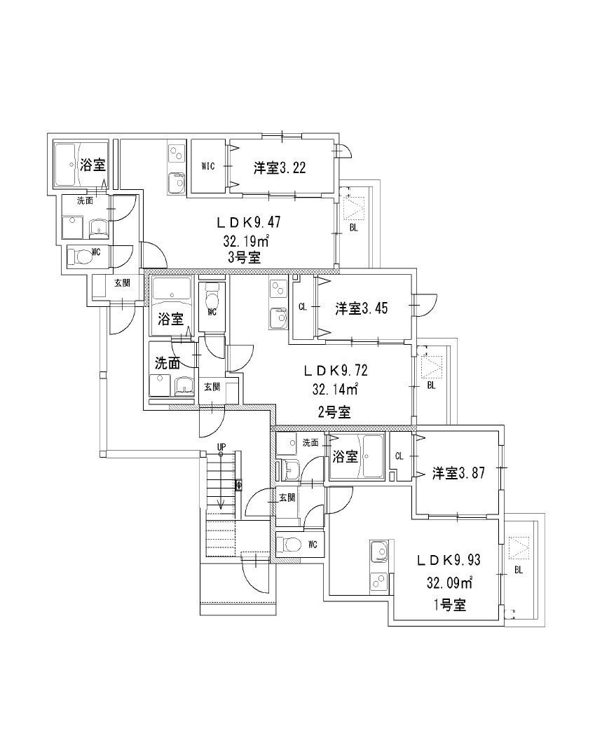 PORTA NOB 二日市の間取り