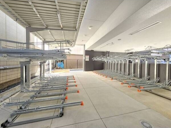 ディアレイシャス名古屋大須通のその他共用部分|駐輪場です