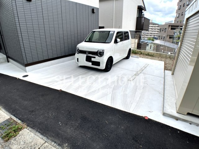 【駐車場】 | パークサイド柱Ⅱ | 駐車場があります