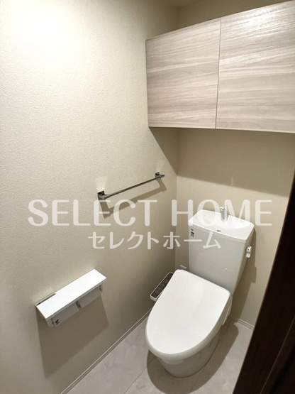 【トイレ】 | パークサイド柱Ⅱ | ゆったりとした空間のトイレです