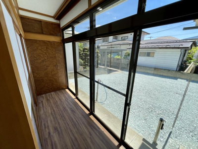 【和室】 | 【リフォーム済み中古住宅】山形市新開三丁目 | 縁側からはお庭を見渡せます♪