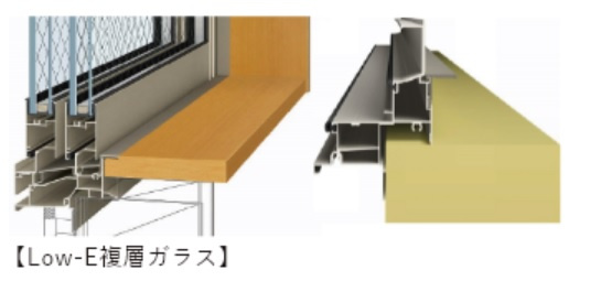 【GRAFARE 】　宇都宮市五代　全2邸のその他|〇LOW-Eガラス〇
高断熱複層ガラス