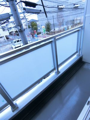 リブリ・きりんホームのバルコニー