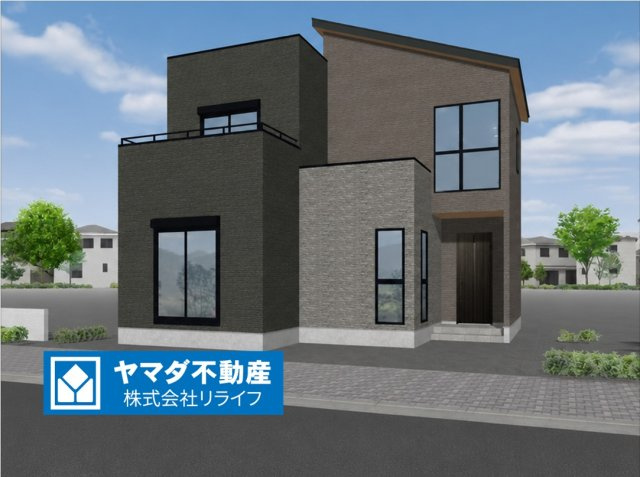 タマタウン　岐阜市中西郷（西郷小）　全３区画分譲の外観|■１号棟
■YAMADA電機の　ヤマダ不動産　株式会社リライフ　岐阜店■
いつでもお問合わせ下さい。
