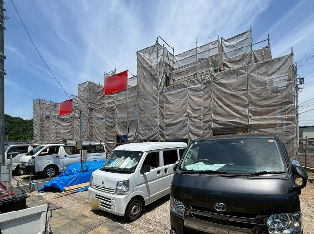 タマタウン　岐阜市中西郷（西郷小）　全３区画分譲の外観|「現地（2026年6月1日）撮影」　
■全体写真　
■ヤマダ不動産　株式会社リライフ　