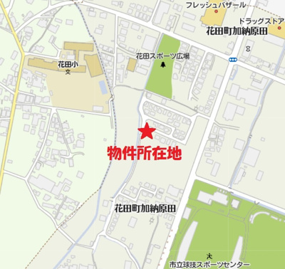【地図】 | 花田町一戸建
