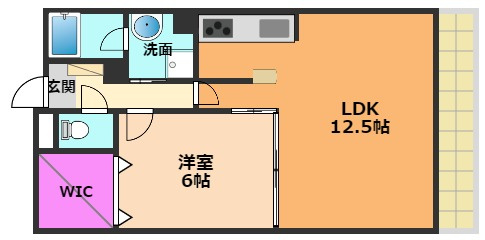 ラマージュⅢの間取り