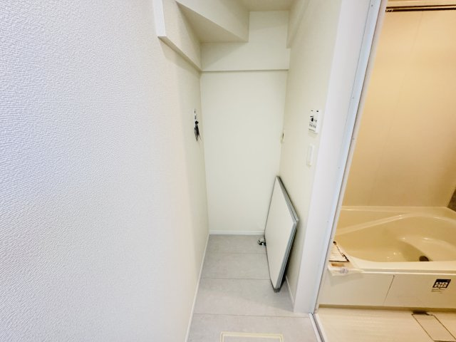 流山市加5丁目新築戸建【流山北小学校:7分】のランドリースペース|洗濯機置き場