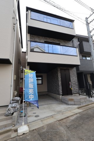 《仲介手数料無料》浦和区元町１丁目26-13新築一戸建てケイアイグレイスの外観|撮影日 2026年7月11日 15:30 曇り