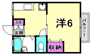 シティパルの間取り