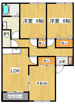 サンガーデン横浜の間取り
