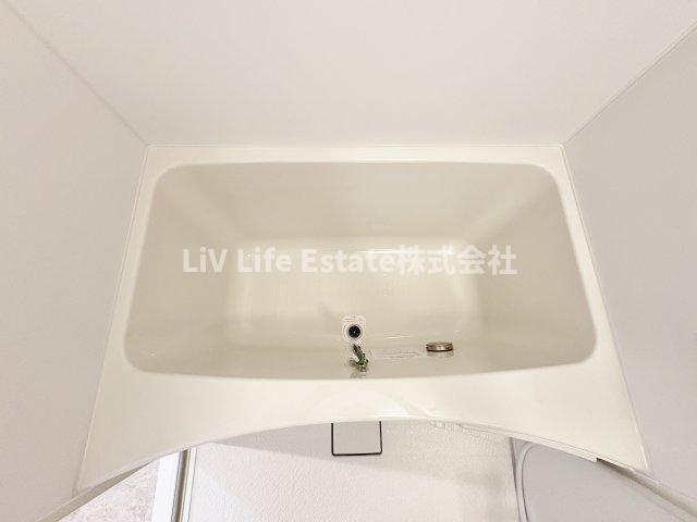 明科ハイツの浴室