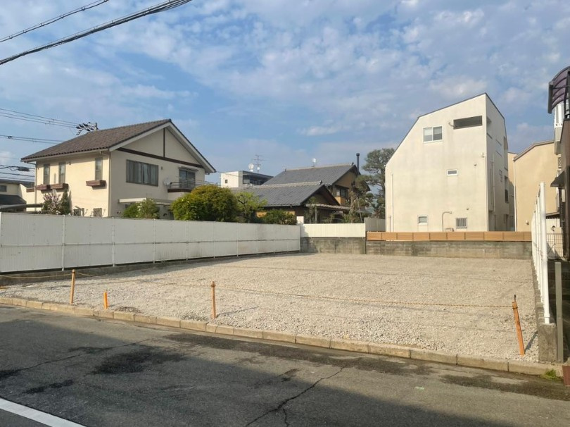 芦屋市精道町　売土地の外観