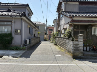 【前面道路含む現地写真】 | 小針上山　土地