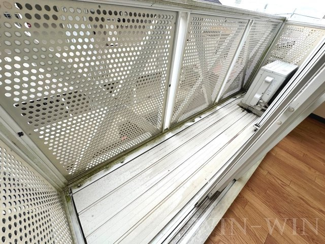 コープレット Ⅱのバルコニー|イメージ（同建物内別部屋の写真です）
