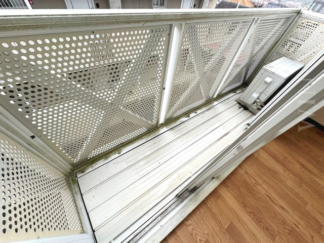 コープレット Ⅱのバルコニー|イメージ（同建物内別部屋の写真です）