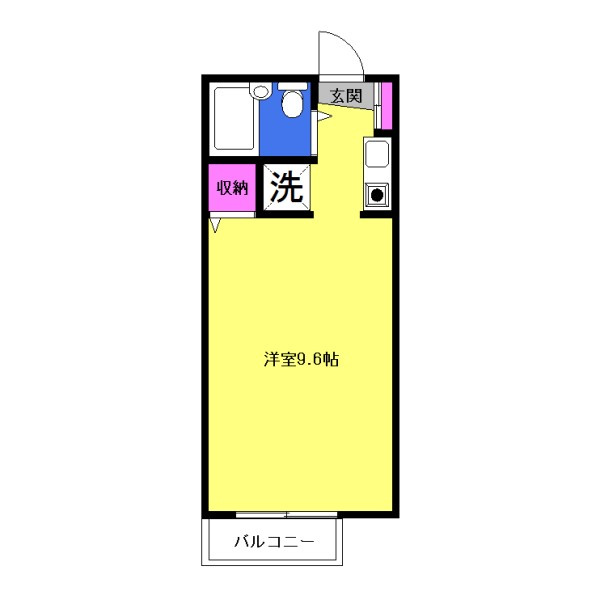 レジデンス翔の間取り|間取りは現況優先