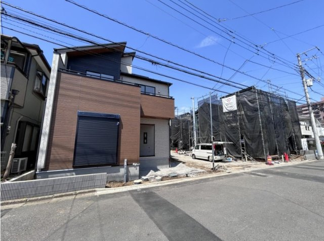 【外観】 | 川越市藤原町　新築一戸建住宅　全5棟　(ふじみ野店) | 税制優遇の長期優良住宅認定！設計・建設住宅性能表示W取得！