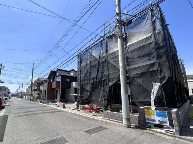 【外観】 | 川越市藤原町　新築一戸建住宅　全5棟　(ふじみ野店) | 耐震等級3+制震ダンパー搭載の地震に強い家。