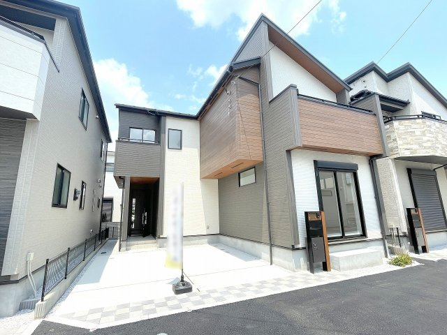 【外観】 | 川越市藤原町　新築一戸建住宅　全5棟　(ふじみ野店) | 税制優遇の長期優良住宅認定！設計・建設住宅性能表示W取得！
