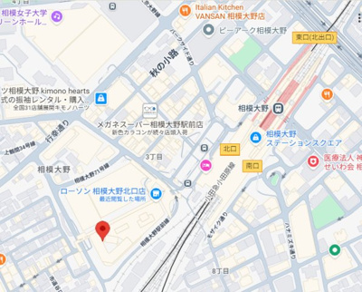 【地図】 | プラウドタワー相模大野