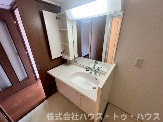 リアライズ柏Ⅱの洗面所