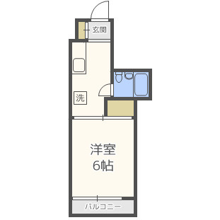筑紫野市二日市北７丁目の賃貸マンションの間取り