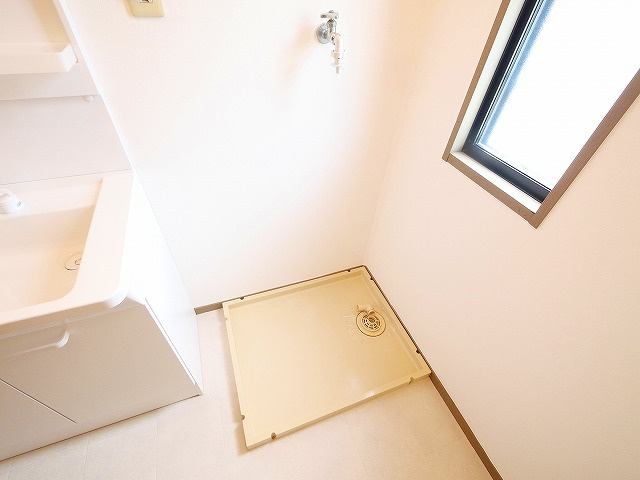 パナメゾン壱番館の設備|洗濯機置き場です
