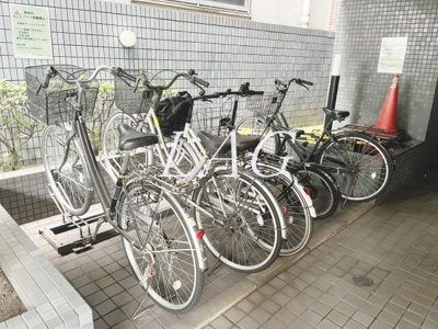 【その他共用部分】 | ジョイフル町田 | 駐輪場です。