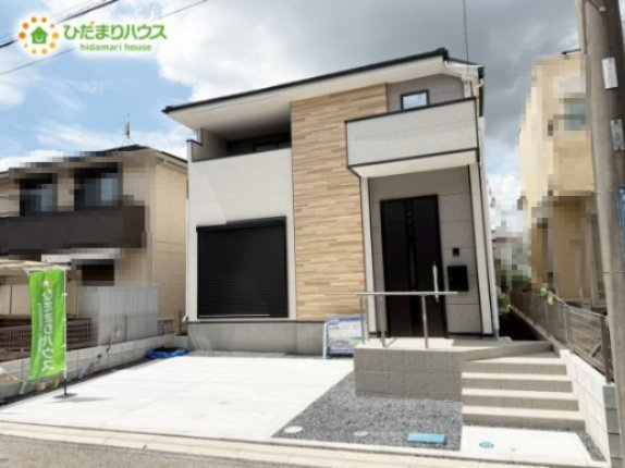 柏市西原16期　新築戸建　1号棟の外観|ご見学可能です(^^)/お気軽にお問い合わせください。