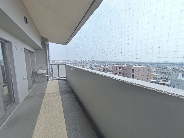 プレステージ豊中桜塚レーヴエッセのバルコニー