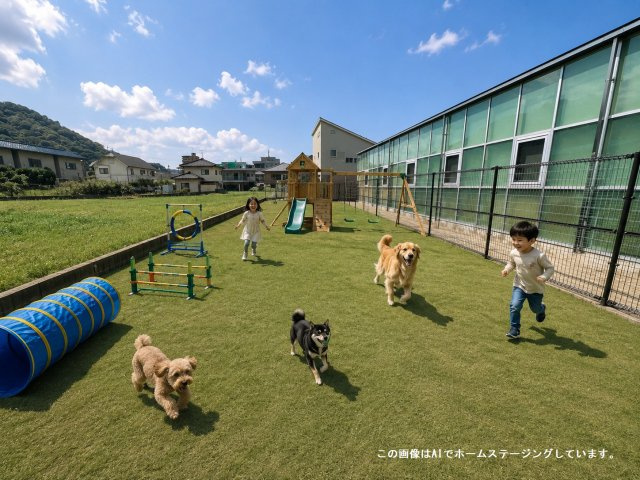 安芸郡海田町南幸町の庭|ドッグランや家庭菜園など、多彩に活用できる♪※画像はイメージです。