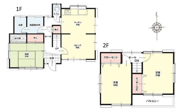 中古戸建　熊谷市小島776-11（リフォーム住宅）の間取り