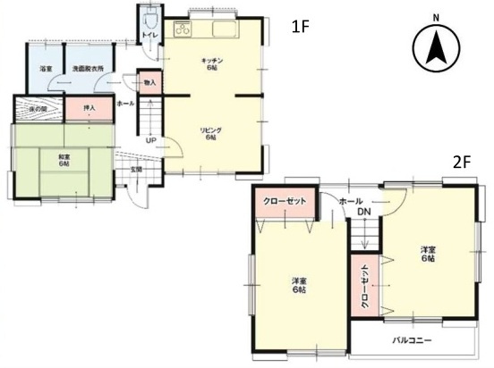 中古戸建　熊谷市小島776-11（リフォーム住宅）の間取り