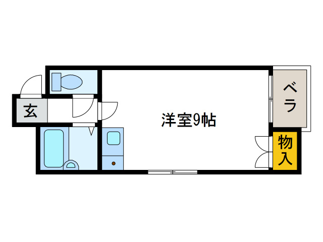 ホワイトハイツ大正の間取り