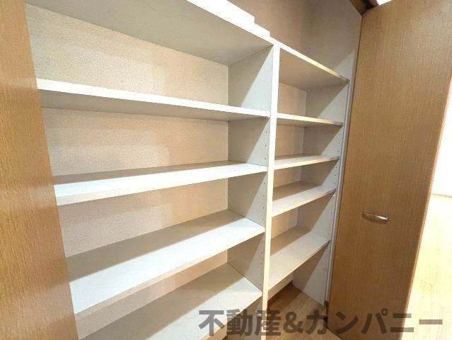 吉藤4丁目の中古のおうち　松山市吉藤4丁目中古戸建の収納|小物を収納するのに便利です