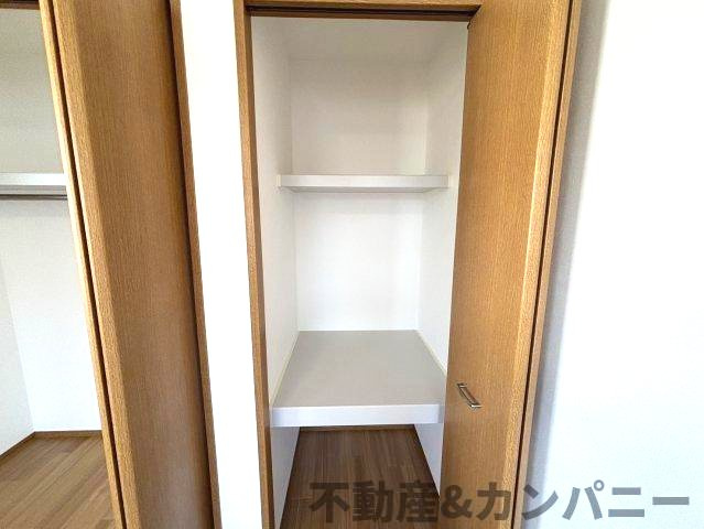 吉藤4丁目の中古のおうち　松山市吉藤4丁目中古戸建の収納|大きなスペースがあり、収納には困りません