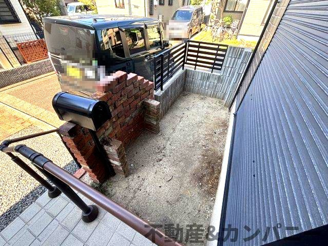 吉藤4丁目の中古のおうち　松山市吉藤4丁目中古戸建の庭|お庭です
