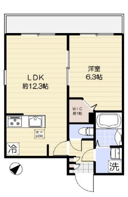 Atout Coeur IKEBUKUROの間取り