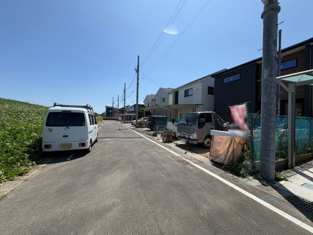 リーブルガーデン　各務原市川島緑町　全2区画分譲の外観|「現地（2026年7月2日）撮影」　
■外観写真　
■ヤマダ不動産　株式会社リライフ　